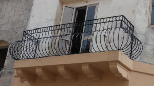 General Metal Works Malta Wrought Iron Balcony - pregnant window design