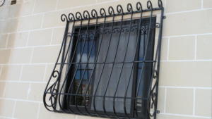 General Metal Works Security Window Reinforced steel