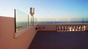 outdoor glass separators  - General Metal Works Malta